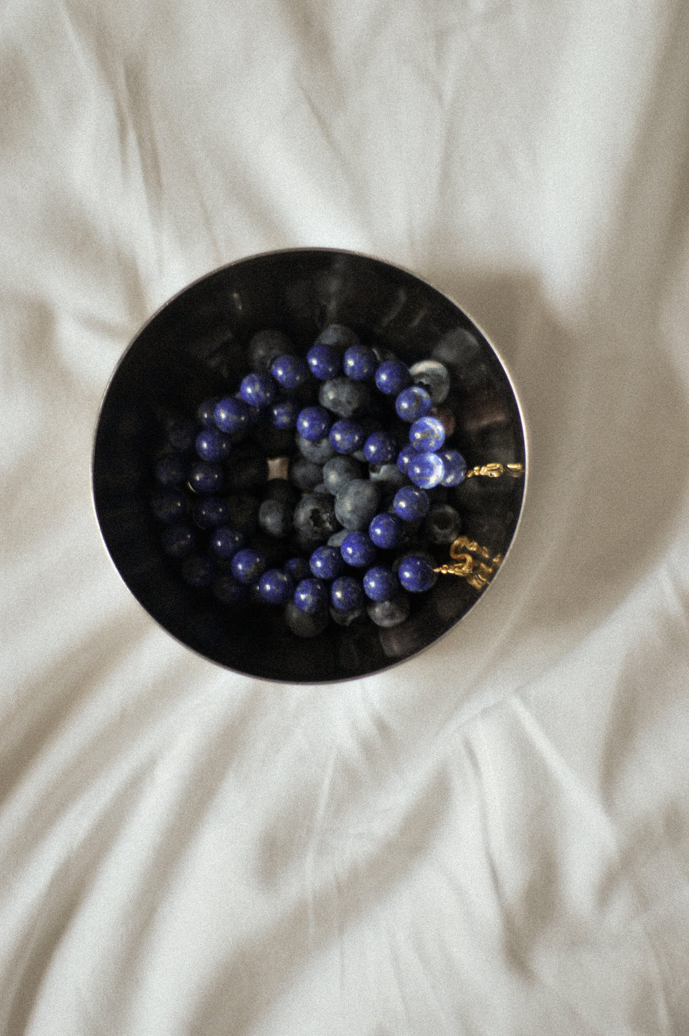 Naszyjnik z lapis lazuli